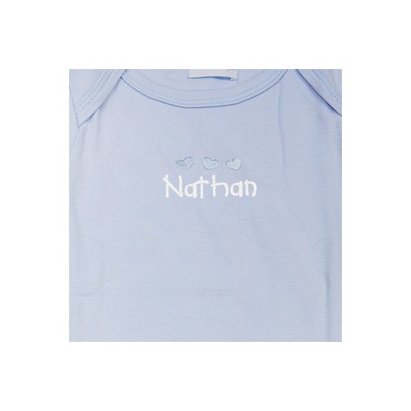 Coffret Body 5 pièces Bleu Brodé