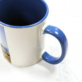 Mug Photo Bleu Céruléen