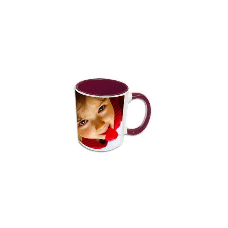 Mug Photo Rouge Foncé
