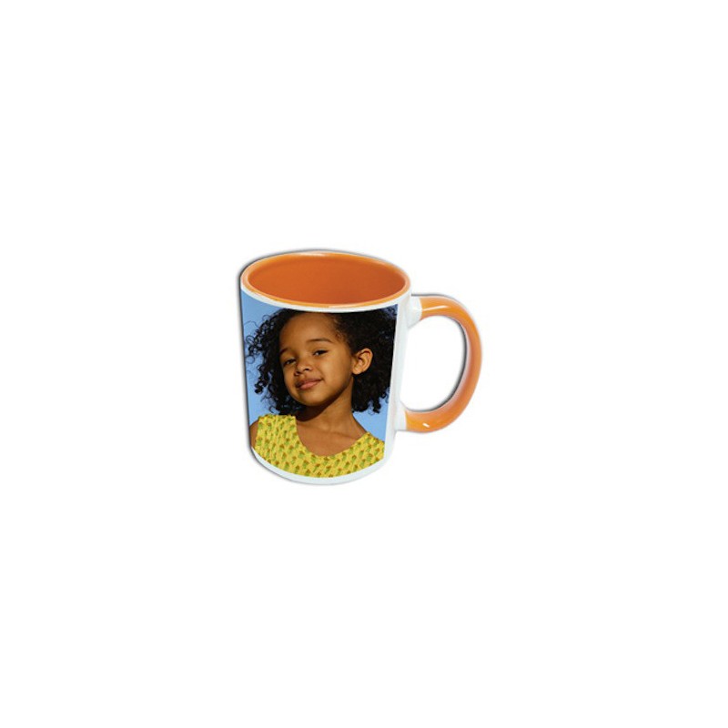 Mug Photo Jaune Foncé
