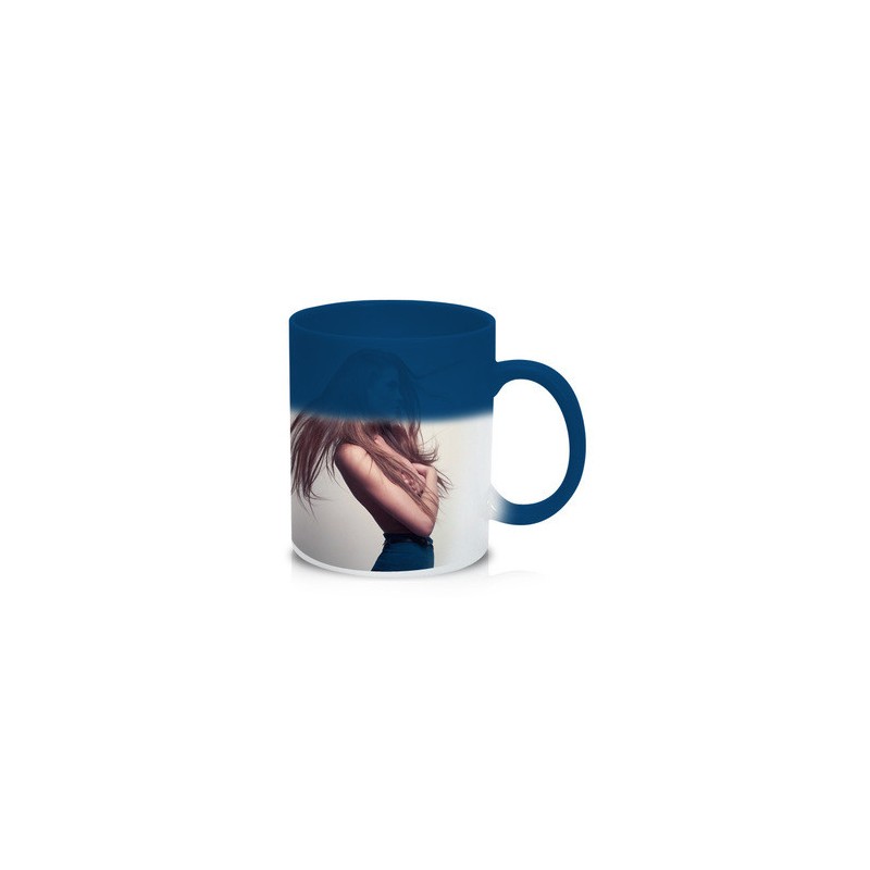 Mug Photo Magique Bleu