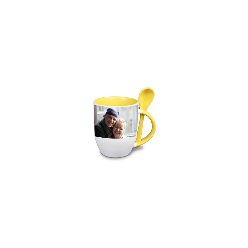 Tasse Photo Jaune