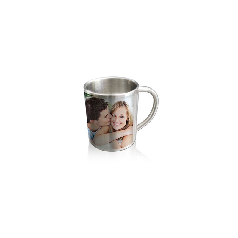 Petit Mug Photo Inox