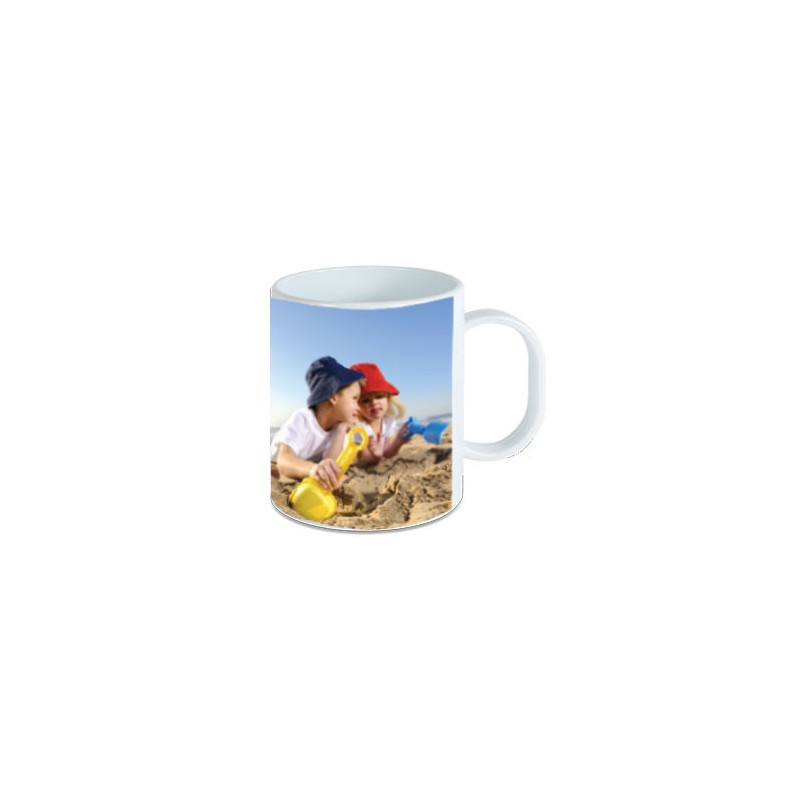 Mug Enfant Plastique Blanc