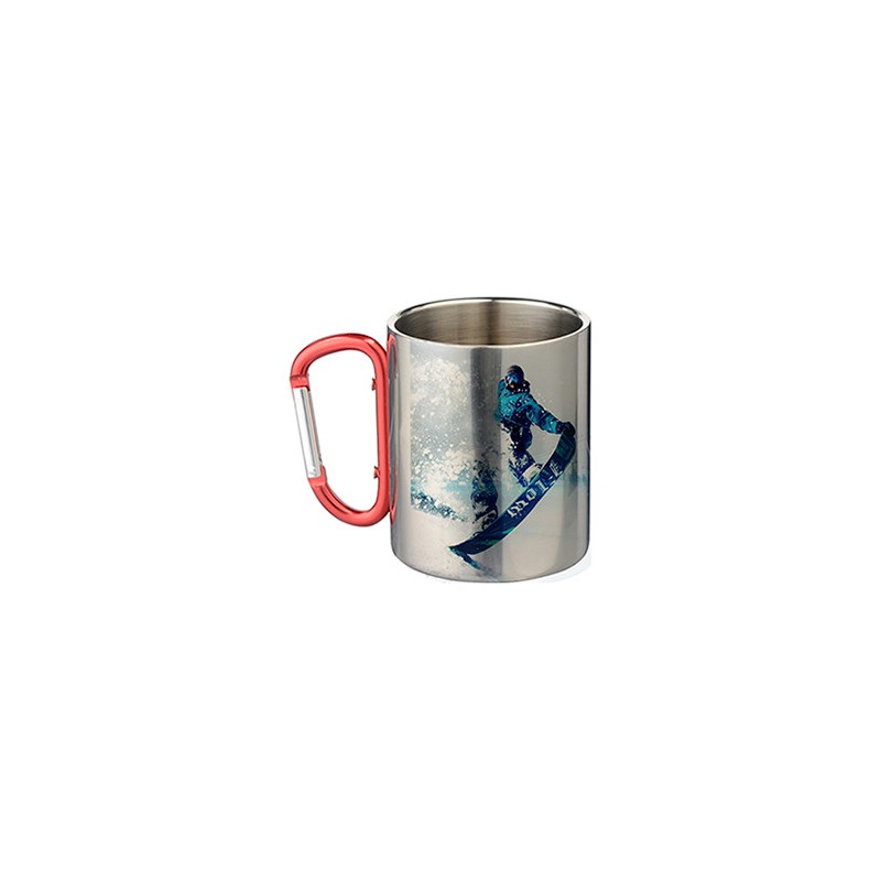 Mug Inox avec Anse Mousqueton