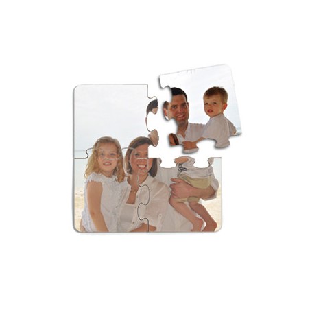 Dessous de Verre Puzzle 4 pièces
