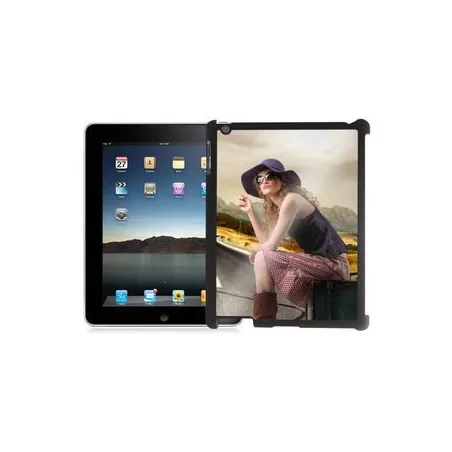 Coque Photo iPad Bord Noir
