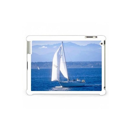 Coque Photo iPad Bord Blanc