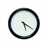 Horloge Photo Murale Ronde Bord Noir