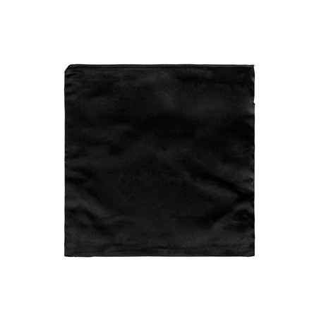 Coussin Luxe Noir Carré