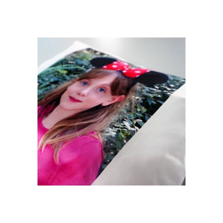 Coussin Blanc Luxe Carré