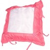 Coussin Bouton Rose