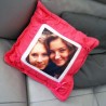 Coussin Bouton Rose