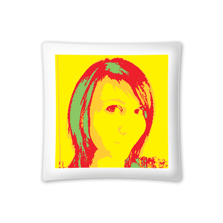 Coussin Pop Art Andy Warhol Carré