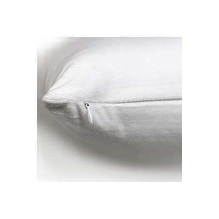 Coussin Blanc Doux Carré