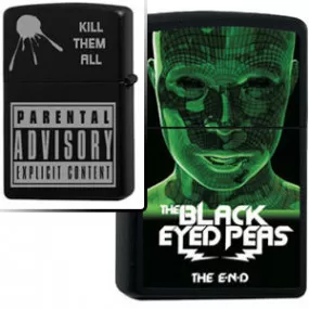 Briquet Zippo Black Eyed Peas
