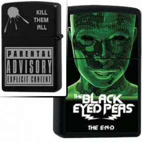 Briquet black eyed peas gravé