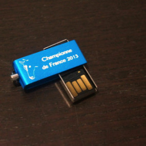 Clé USB Mini 8 Go Bleu