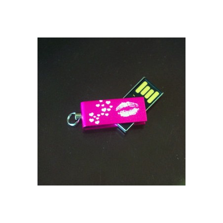 Clé USB Mini 8 Go Fuchsia