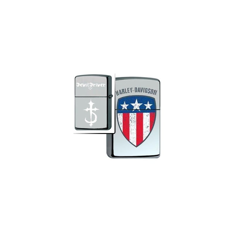 Zippo harley davidson gravé