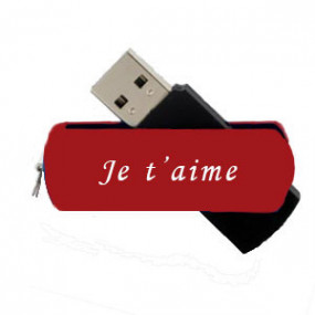 Clé USB Twister 8 Go Rouge