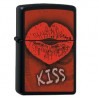 zippo kiss lips