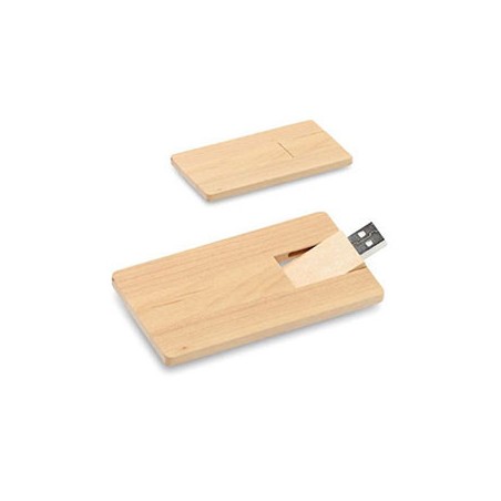 Clé USB en bois Carte 8 Go