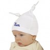 Bonnet Bébé Blanc Brodé