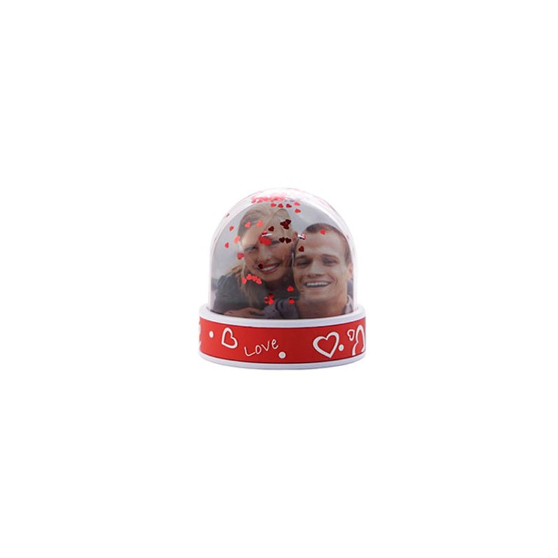 Boule à Neige Ovale Love
