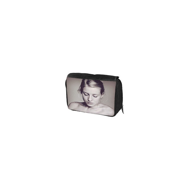 Trousse de Toilette Noir Zip