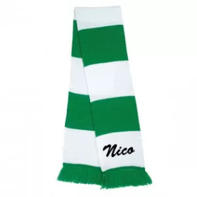Echarpe Bicolore Verte et...