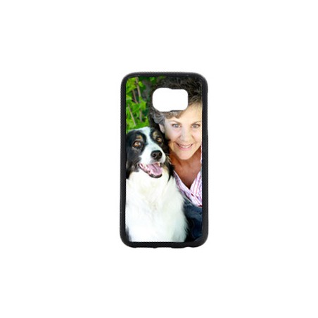 Coque Photo Samsung Galaxy S6 Bord Noir