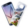Coque Photo Samsung Galaxy S6 Bord Blanc