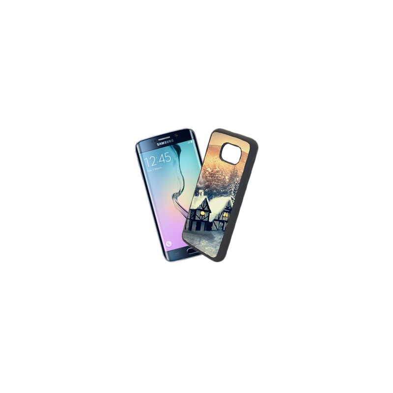 Coque Photo Samsung Galaxy S6 Bord Noir Souple