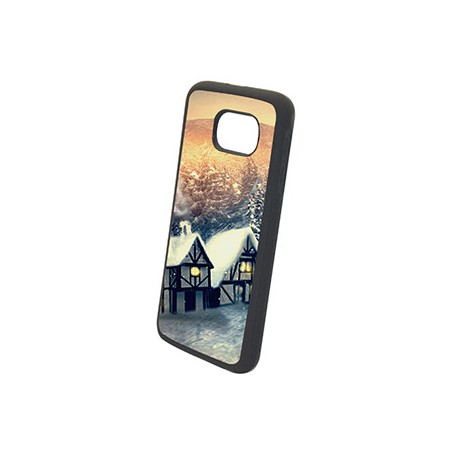 Coque Photo Samsung Galaxy S6 Bord Noir Souple