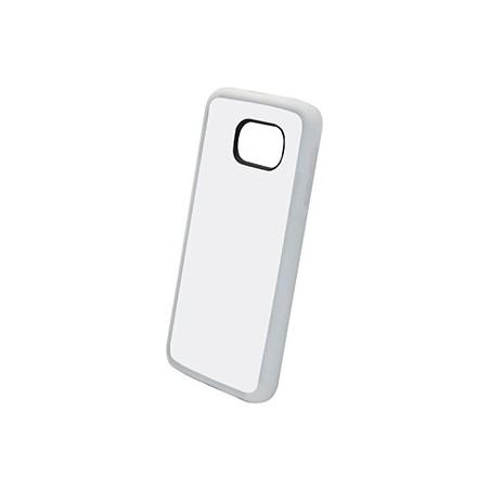 Coque Photo Samsung Galaxy S6 Bord Blanc Souple
