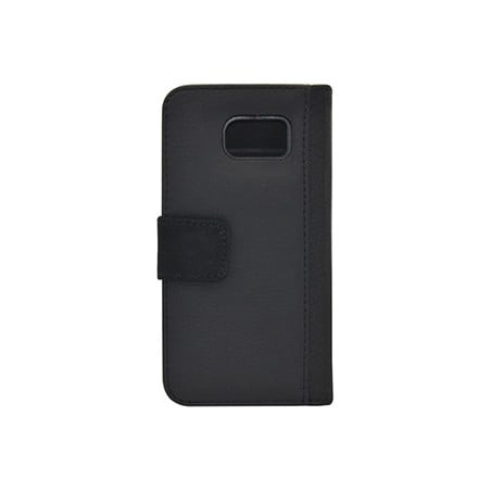 Etui Photo Samsung Galaxy S6 Edge Clapet Bord Noir