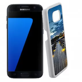 Coque Photo Samsung Galaxy S7 Bord Blanc à personnaliser