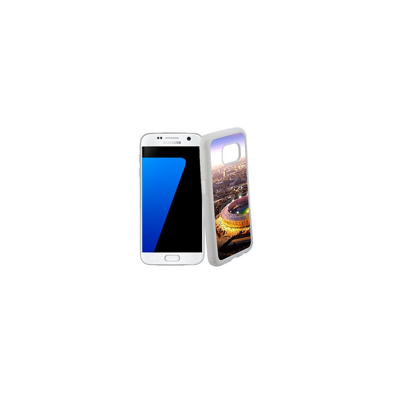 Coque Photo Samsung Galaxy S7 Bord Souple Blanc