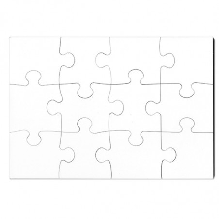 Puzzle 12 pièces rectangle