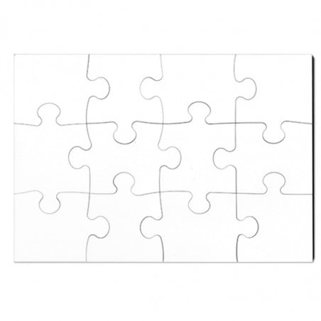 Puzzle 12 pièces rectangle