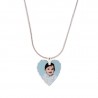 collier coeur avec photo