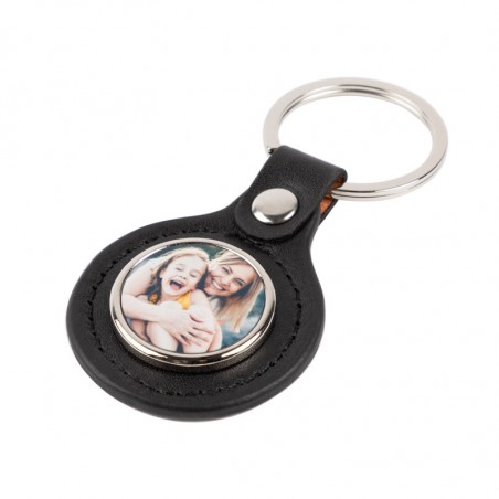 porte-clé cuir rond photo porte-clé cuir rond photo