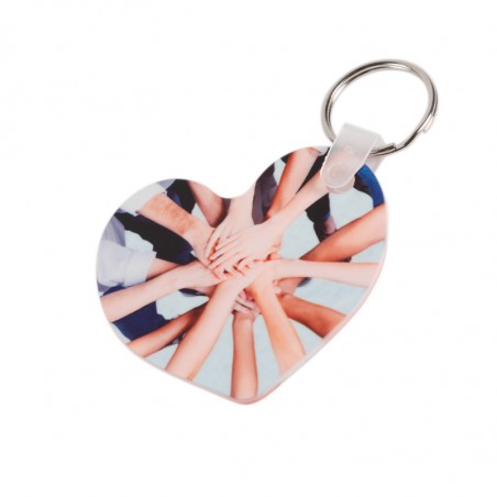 porte clé coeur recto verso personnalisé porte clé coeur recto verso personnalisé