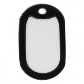 Protection dog tag noir