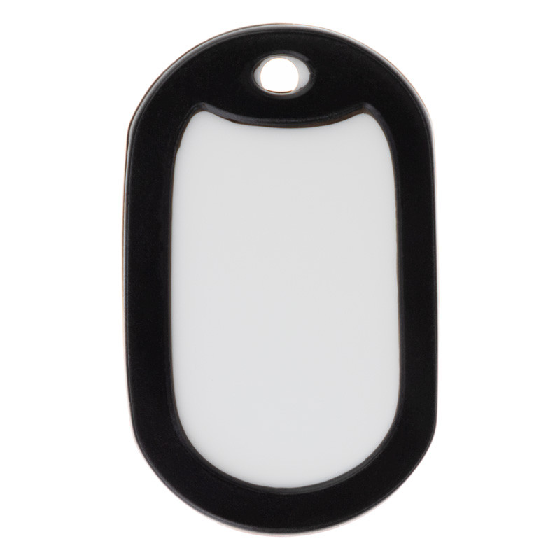 Protection dog tag noir