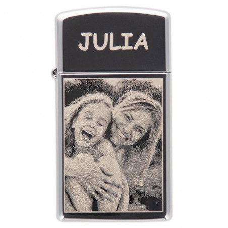 Zippo gravé format slim Zippo gravé format slim