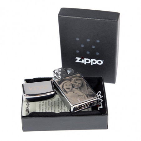 Briquet zippo high polish et sa boite zippo Briquet zippo high polish et sa boite zippo