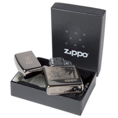 Briquet zippo et sa boite Briquet zippo et sa boite