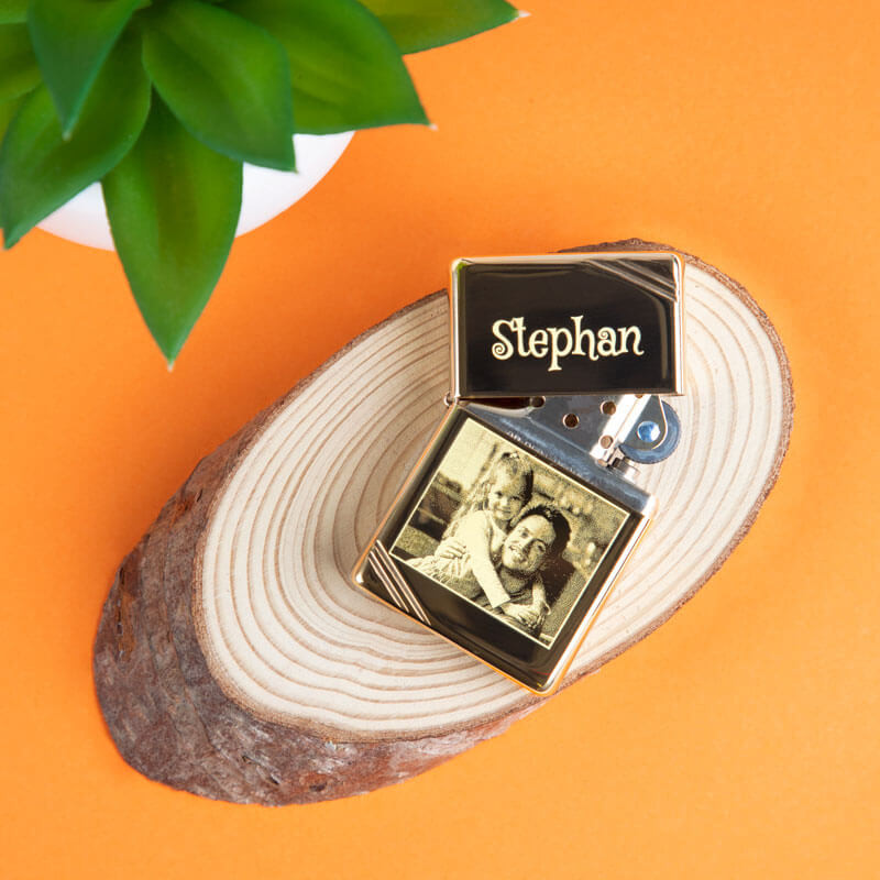 Briquet zippo vintage brass